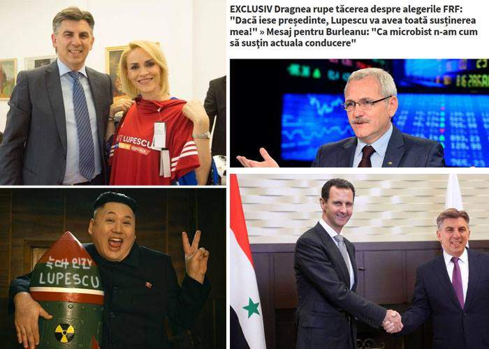 Lovitură de imagine! După Dragnea și Firea, Lupescu a obținut și suținerea lui Kim Jong-un și Bashar al-Assad