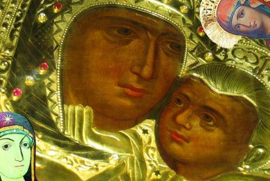 Unei femei din Botoşani  i-a apărut chipul Maicii Domnului într-o icoană!