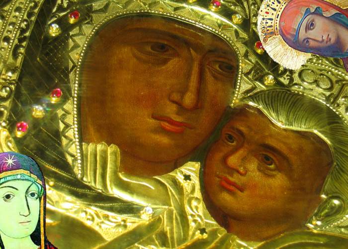 Unei femei din Botoşani i-a apărut chipul Maicii Domnului într-o icoană!