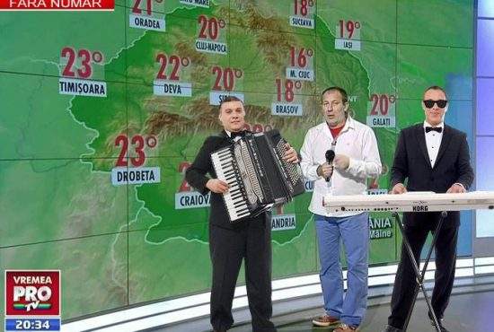 Pentru că vremea e prea instabilă pentru a fi prevăzută, la rubrica meteo se vor da manele