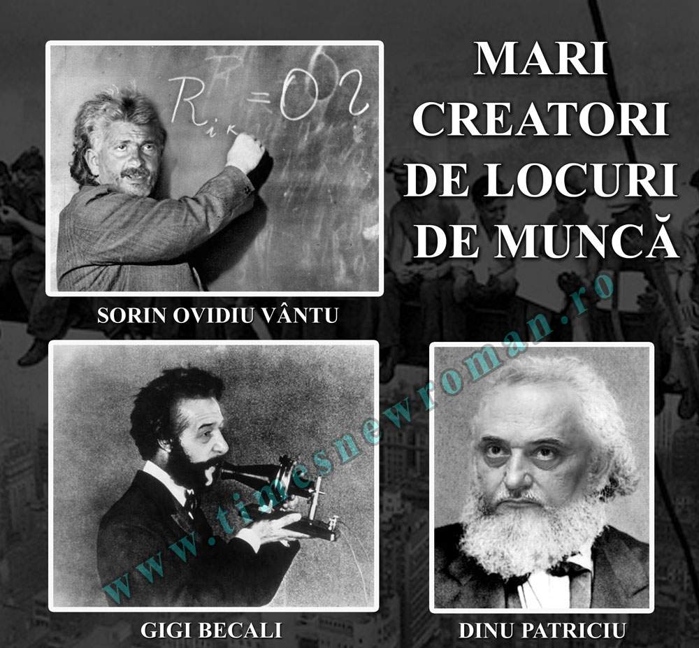 Mari români: Creatorii de locuri de muncă – Gigi Becali, Patriciu, Vântu