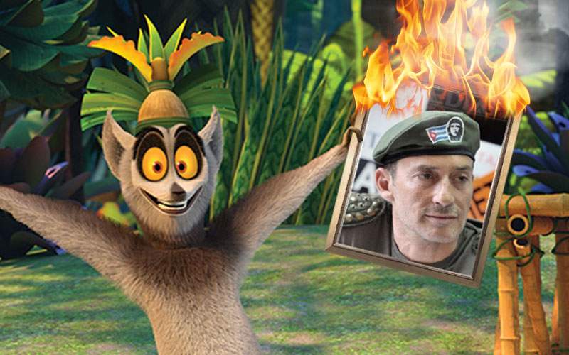 Lovitură de palat în Madagascar! King Julien l-a răsturnat pe Mazăre şi revine pe tron