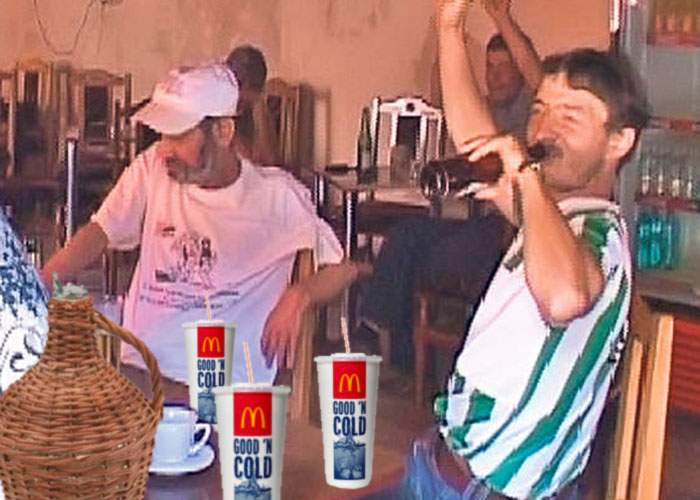 Trăiască înfrăţirea româno-americană! La Deveselu s-a construit primul McDonald’s care dă ţuică