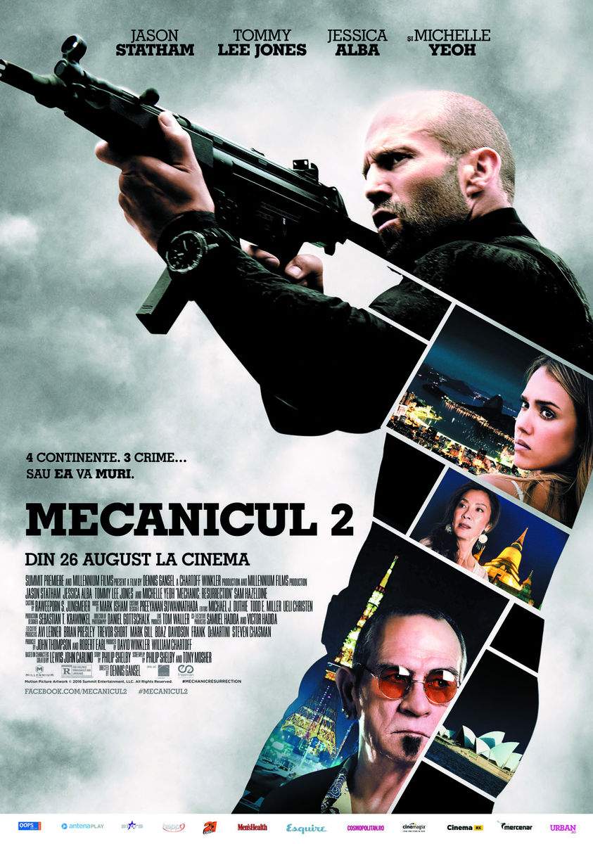 Mechanic: Ressurection (2016) – Se dă cu pumnu’, da’ mai des cu virgulă