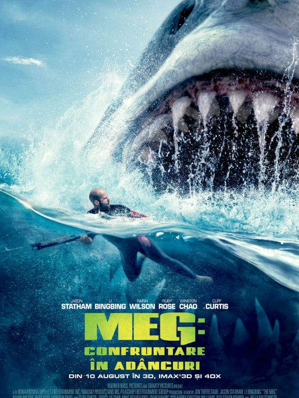 The Meg 3D (2018) – Rupe-l pe genunchi, Statham!