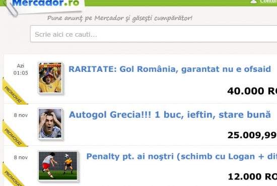 Piţurcă ne linişteşte: „Am cumpărat deja 3 goluri contra Greciei de pe Mercador.ro”
