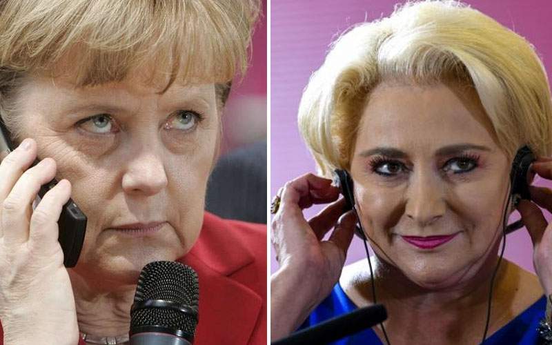 Merkel a sunat-o pe Dăncilă s-o întrebe dacă poate să-i aranjeze un job la BNR