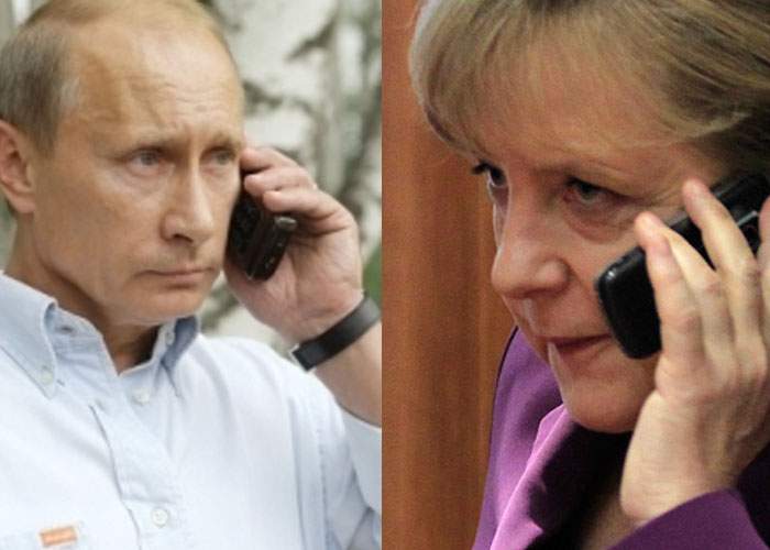 Tensiune: Merkel şi Putin au discutat mai bine de o oră la telefon despre divorţul Biancăi Drăguşanu