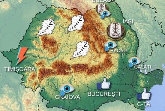 Meteo! Cum au fost afectate regiunile României de moartea lui David Bowie