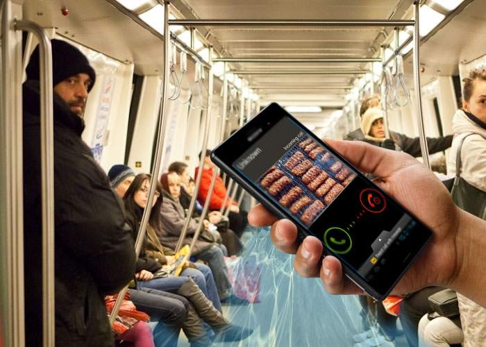 Metrou inundat cu bale după ce un călător şi-a pus ca sonerie la telefon un sfârâit de mici