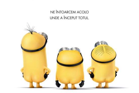 Minions 3D (2015) – Fericirea are chipul rău