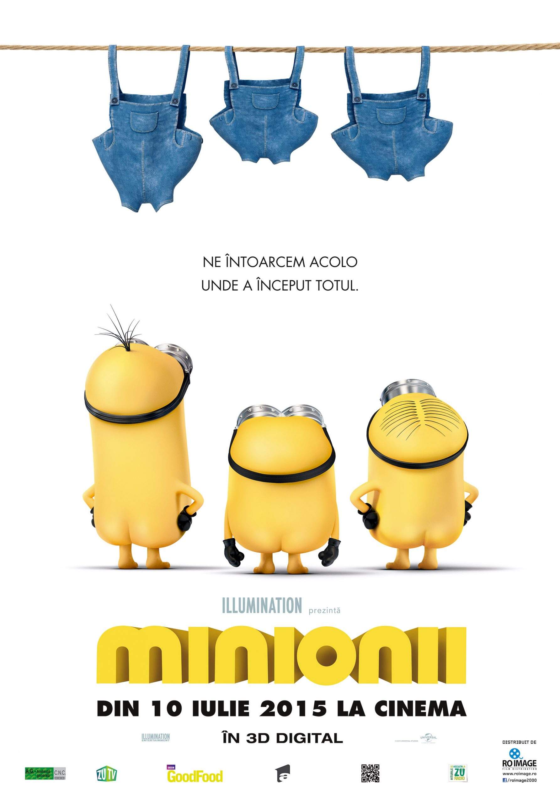 Minions 3D (2015) – Fericirea are chipul rău