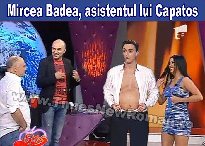 Mircea Badea va fi asistentul lui Dan Capatos