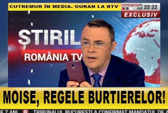 După ce-a dat alerta de cutremur de 10 grade, Moise Guran a fost promovat: acum scrie burtiere la RTV