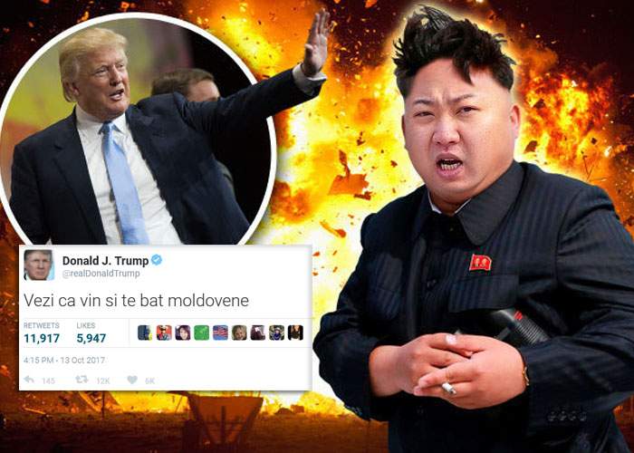 Războiul cu Coreea de Nord e acum inevitabil: Trump l-a făcut pe Kim Jong-un moldovean