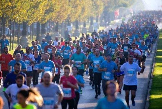 Foto! Cei 3000 de moldoveni care au aceeași adresă au ieșit să facă sport individual