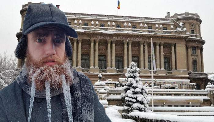 Efectul freezing rain. Bucureştenii au reclamat o invazie de morse, după ce au văzut hipsterii cu ţurţuri în bărbi