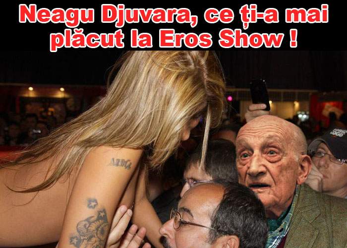 Neagu Djuvara, surprins de paparazzi la Eros Show