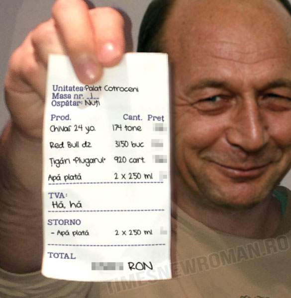 Foto exclusiv! Adevăratul bilanț al celor 10 ani de Traian Băsescu