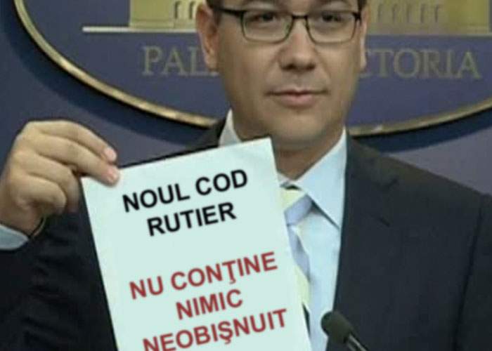 Pervers! Ponta a strecurat în noul Cod Rutier un articol care permite exploatarea aurului cu cianuri