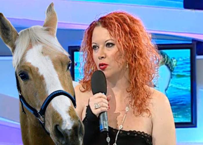 Oana Lis vrea să-l înlocuiască pe Viorel Lis cu un animal mai frumos şi mai nobil, calul