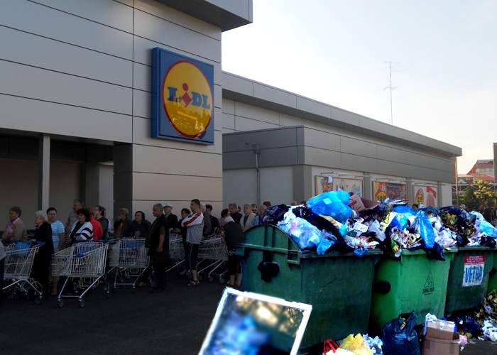 Ofertă de weekend la Lidl: Tot ce găseşti în tomberonul de lângă magazin e la jumătate de preţ!