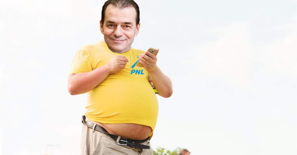 Ludovic Orban şi-a trucat o poză, să pară că a mâncat şi el ca spartu’ de sărbători