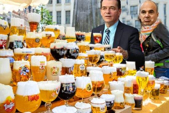 Vizita la Bruxelles, un succes! Orban a degustat 348 de tipuri de bere belgiană