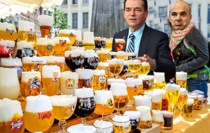 Vizita la Bruxelles, un succes! Orban a degustat 348 de tipuri de bere belgiană