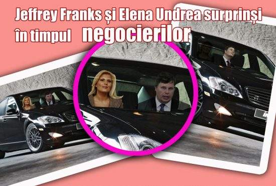 Elena Udrea, suprinsă de paparazzi în compania şefului FMI