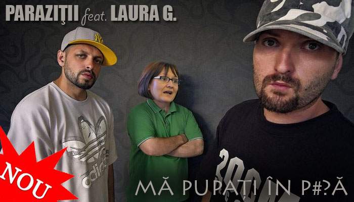 Laura Georgescu va scoate un album împreună cu Paraziții: „Mă pupați în p…ă”