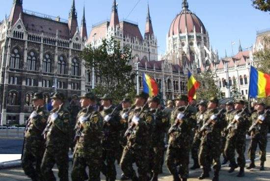 Exercițiul militar din week-end, un succes! Din neatenție, soldații români au ocupat din nou Budapesta