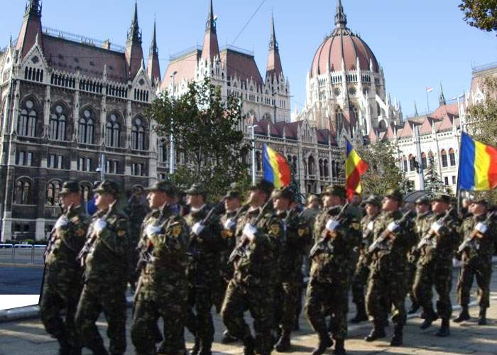 Exercițiul militar din week-end, un succes! Din neatenție, soldații români au ocupat din nou Budapesta