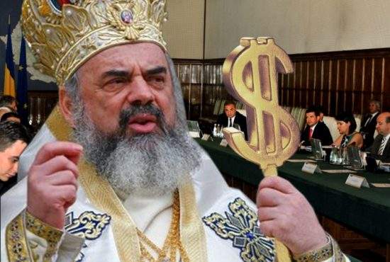 Patriarhul dă o mână de ajutor la buget: “Luăm noi tot, să nu vă mai certaţi!”