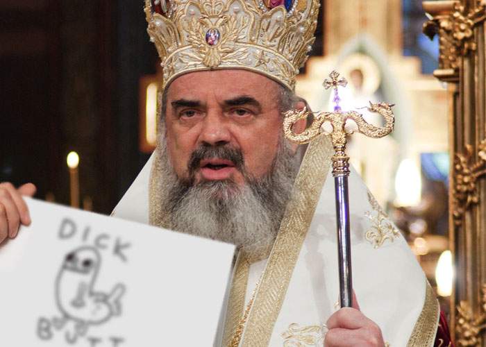 Auzind că la Charlie Hebdo vin acum multe donaţii, Patriarhul Daniel l-a desenat şi el pe Mahomed