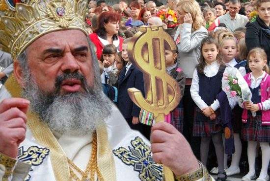 Două veşti bune pentru Patriarh: 99% din elevi înscrişi la religie şi dolarul a ajuns la 4 lei!