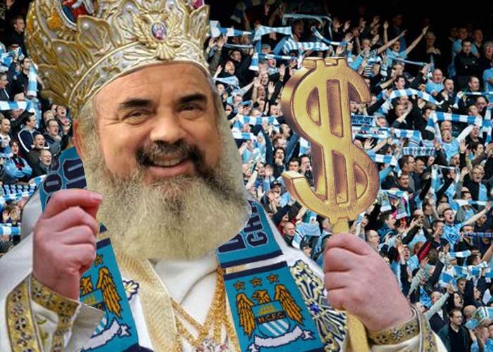 De ce-a pierdut Steaua? Patriarhul s-a rugat pentru City, că șeicii lor au mai mulți bani decât Gigi