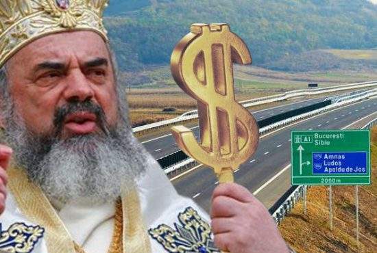 Ca să poată aduce clopotul uriaş la Bucureşti, Patriarhul face autostrada Piteşti-Sibiu pe banii lui