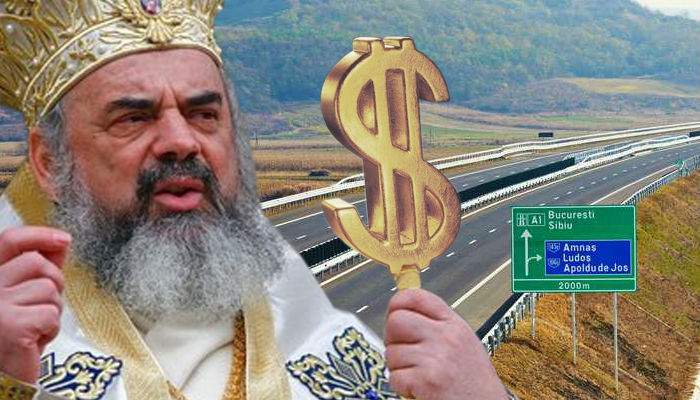 Ca să poată aduce clopotul uriaş la Bucureşti, Patriarhul face autostrada Piteşti-Sibiu pe banii lui