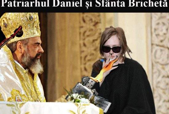 Patriarhul Daniel încurajează fumatul în public, pentru că aşa se formează bisericuţele