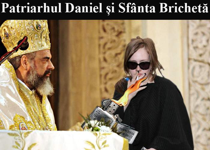 Patriarhul Daniel încurajează fumatul în public, pentru că aşa se formează bisericuţele