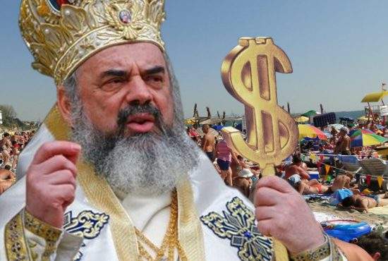 Patriarhul Daniel: Uită cremele solare! Apa sfinţită e mai scumpă, dar te protejează mai bine!