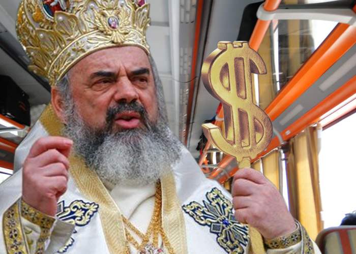 Patriarhul Daniel: „Naşii CFR trebuie înlocuiţi cu preoţi, singurii care pot lua bani fără chitanţă”