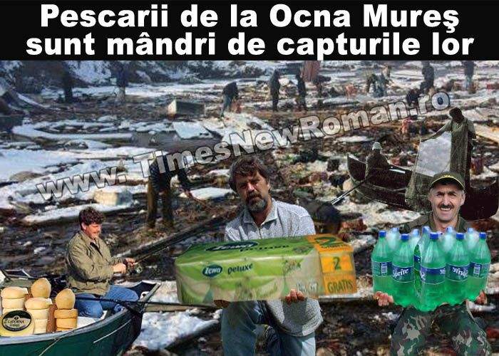 Pescarii din Ocna Mureș se laudă cu capturi record de cașcaval, Cola și mușchi țigănesc