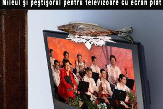 S-au lansat peştişorii şi mileurile plate, concepute special pentru televizoarele cu ecran plat