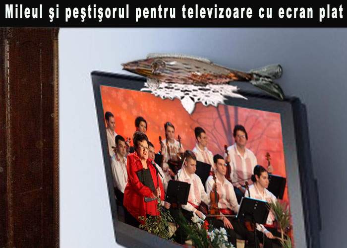 S-au lansat peştişorii şi mileurile plate, concepute special pentru televizoarele cu ecran plat