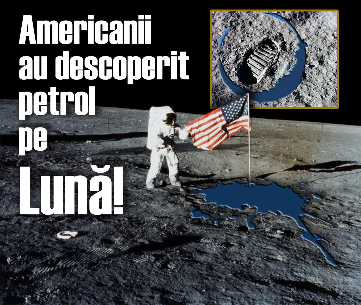 NASA a descoperit rezerve de apă, petrol şi gaze naturale pe Lună