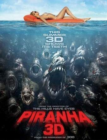 Piranha 3D – peştele care se împute de la cap la coadă