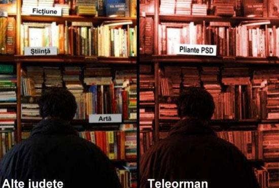 Teleormănenii explică lipsa librăriilor: „Pliantele electorale cu Dragnea și PSD se dau gratuit”