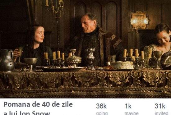 Atenţie, spoiler! Parastas roşu în Bucureşti: 36.000 de morţi la pomana lui Jon Snow